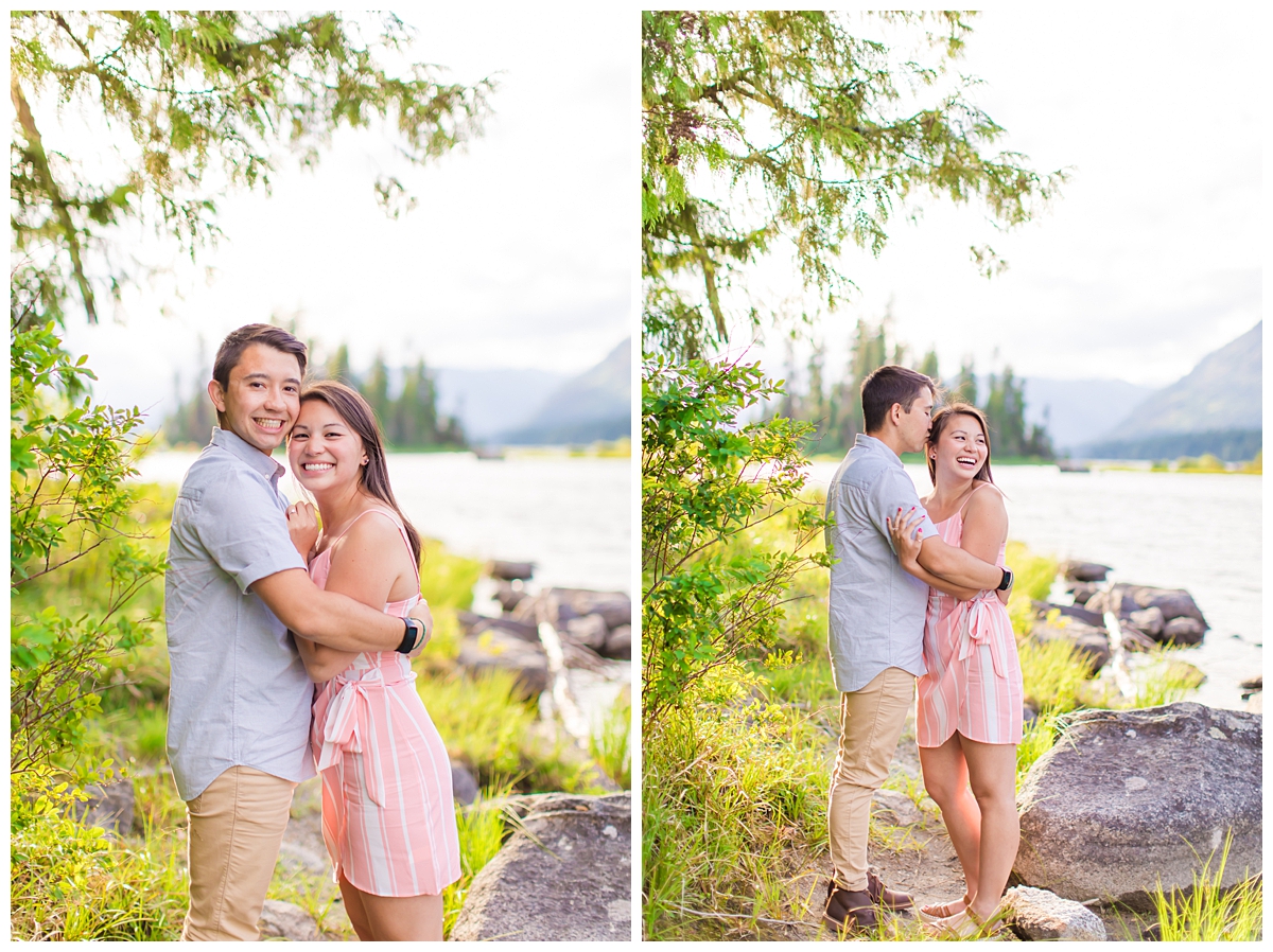 engagement lake wenatchee, seattle wedding photographer