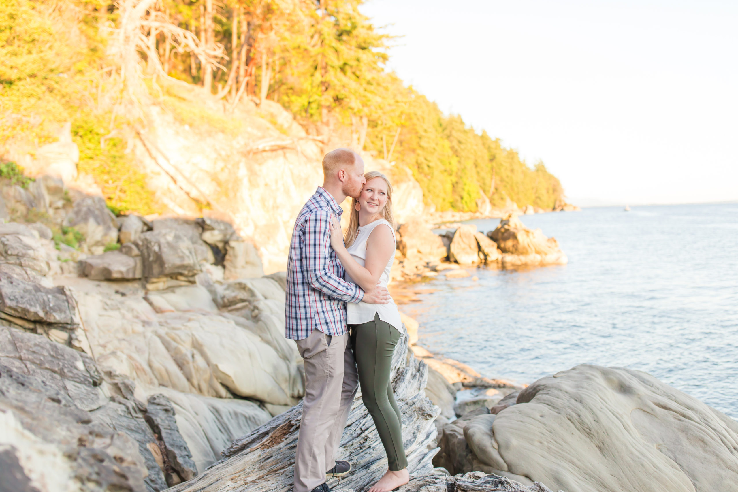 Engagement Larrabee State Park , Seattle Wedding Photographer