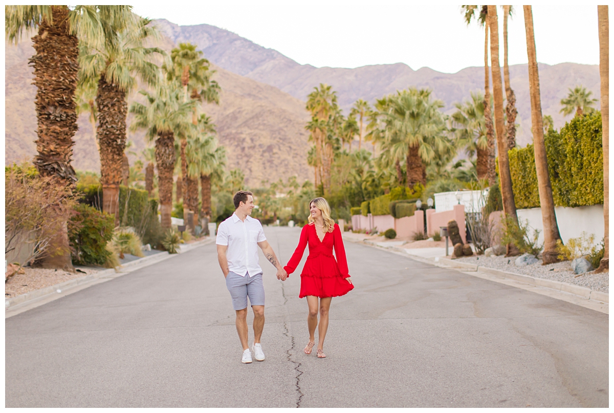 gorgeous couple in palm springs ca