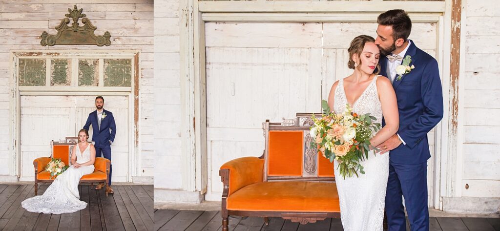 Barnstar Events wedding Bride and Groom